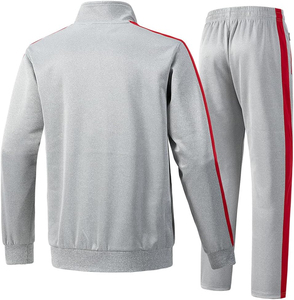 Ensemble de survêtement 2 pièces pour homme 2026 – Veste zippée intégrale et pantalon de jogging – Vêtements de sport athlétiques pour la course et la gym – Vente en gros - Product Image 2