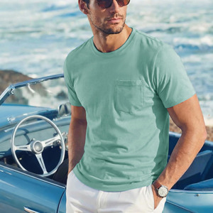 Popular Custom Logo T Shirts For Men 300GSM Heavy <b>Weight</b> 100% Cotton <b>Blank</b> Men's T-Shirts Breathable Plus Size Loose T-Shirts - Product Image 4