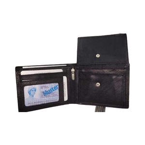 High Quality Men's Genuine Leather Wallet Exclusive Custom Branded 100% Waterproof Fashion Style Open Closure Type Wholesale - Product Image 3