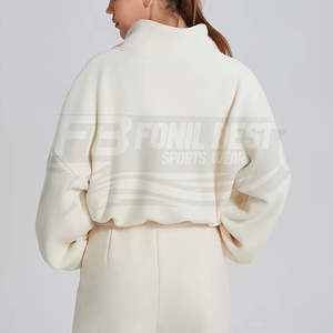 Conjunto de 2 Piezas de Chaqueta y Pantalones Deportivos de Forro Polar para Invierno, Transpirable, para Fitness, Yoga, al Aire Libre, Resistente al Viento, para Mujer - Product Image 2