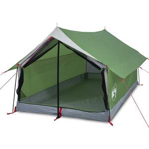 Tente de camping imperméable verte pour 2 personnes - Product Image 2