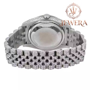 Mossinate Fashion Stainless Steel Diamond Watch with <b>Adjustable</b> <b>Strap</b> for Men and Women Office Party Available for Factory Price - Product Image 2