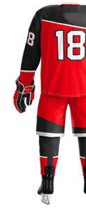 100% Polyester Customized Camouflage Ice Hockey Uniforms Anti-Bacterial Quick Dry Factory Made Sublimation Printed Sports Wear - Product Image 6
