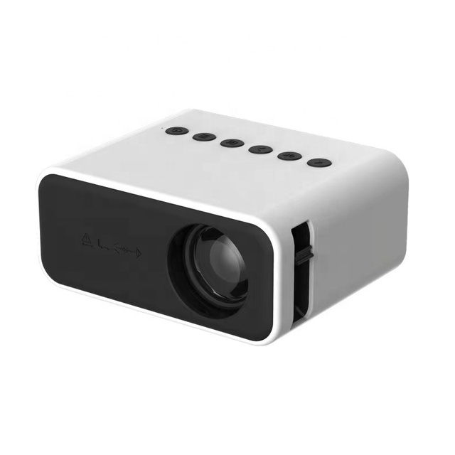 Popular YT500 Mini Projector Home Use Palm Size Remote Projector IOS Android System Screen Mirroring Projector
