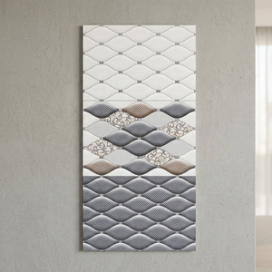 กระเบื้องผนังเซรามิกมันวาวขนาด200x300มม. ลาย3D เคลือบ20x30ซม. 12x8ดีไซน์อินเดีย - Product Image 6