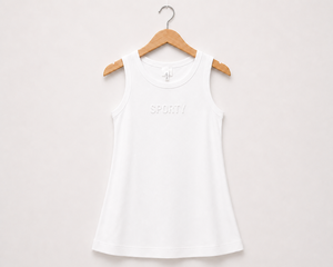 Camiseta sin mangas para yoga para mujer, cuello redondo, chaleco deportivo, ropa deportiva de punto, camiseta de fitness - Product Image 1