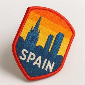 Best Custom Travel Badge Souvenir Machine Embroidered Patch <b>Iron</b>-On for <b>Velcro</b> Backing for Collectors Tourists Events for Hats - Product Image 4