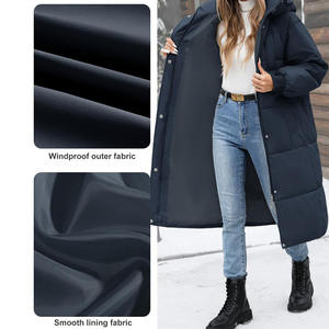 Blouson matelassé classique pour femme, respirant, couleur unie personnalisable, tissu tendance de haute qualité - Product Image 2