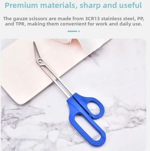 Ciseaux à ongles à long manche pour adultes et seniors, coupe-ongles en acier inoxydable pour ongles épais et callosités, ciseaux multifonctionnels - Product Image 3