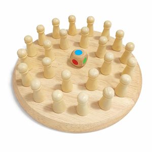 Plateau de jeu circulaire en bois avec 24 pions et dés colorés, diamètre 8 pouces, motif sculpté, thème classique - Product Image 5