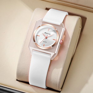 Reloj de Mujer con Esfera Cuadrada Minimalista y Correa de Silicona Disponible en Varios Colores B916 - Product Image 2