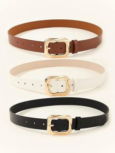 Ceinture en cuir véritable abordable et élégante pour hommes, idéale pour jeans, pantalons, tenues décontractées et de bureau – Artisanat du cuir - Product Image 6