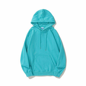 Sweat à capuche simple pour homme en molleton de coton avec poche kangourou, capuche réglable, style décontracté streetwear, pour le quotidien - Product Image 3