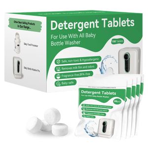 GROWNSY Momcozy 150 Pezzi Detergente Naturale per Biberon Altamente Efficace per la Pulizia di Bottiglie e Pastiglie per il Lavaggio - Product Image 1