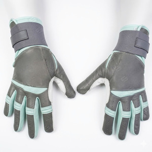 Gants de frappe de baseball en cuir véritable souple avec panneaux de protection renforcés pour les doigts et approvisionnement en gros pour les magasins d'équipements sportifs - Product Image 3