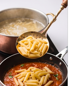 Ensemble de service fini doré avec manche en bois Ustensiles de cuisine élégants pour la fête de mariage Vaisselle rustique essentielle Cadeau - Product Image 4