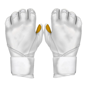 Guantes de Bateo de Béisbol Ajustables, de Cuero, Duraderos, Cómodos y Ligeros - Product Image 1