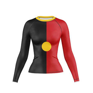 Crea tu idea, nuevo diseño único, populariza tu propio estilo, el mejor material, precio asequible, Rash Guard de sublimación - Product Image 4
