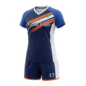 Maillots de volley-ball pour femmes 100% polyester, sublimation, uniformes de tennis et de volley-ball, uniformes de volley-ball professionnels - Product Image 1