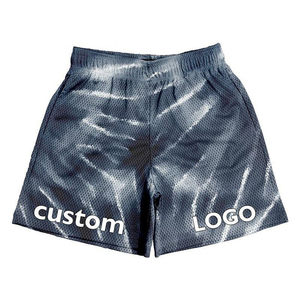 Shorts de basket-ball pour hommes de haute qualité, respirants, à séchage rapide, à motif serpent, en mesh double couche, logo personnalisé - Product Image 2
