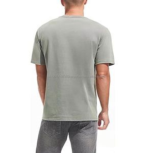 <b>High</b> Quality 100% Cotton T Shirt Heavy Weight Oversized Luxury <b>Tshirt</b> for Men oversize <b>tshirt</b> men ringer tee shirt men - Product Image 4