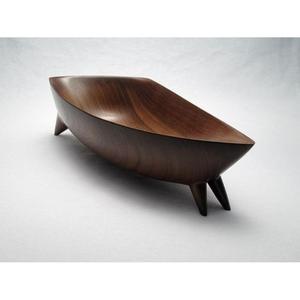 Bol à fruits en bois, style français, bols de service alimentaire, articles de décoration de table, écologiques, lavables au lave-vaisselle, bol personnalisé, décoration moderne - Product Image 4