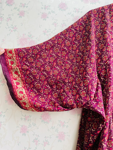 Kimono de seda Chaqueta cárdigan Duster Chaqueta Kimono vintage Chaqueta Bohemia - Product Image 3