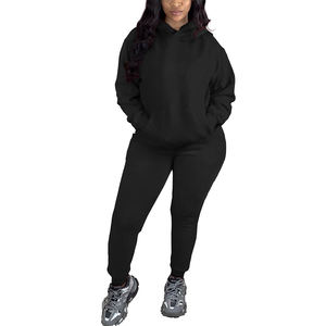 Trajes Deportivos Casuales de Invierno para Mujer, Personalizados, al Por Mayor, de Alta Calidad, 100% Algodón, para Correr y Entrenar - Product Image 6