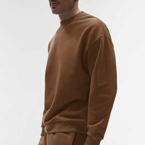Custom <b>Men's</b> Plain Crew Neck Sweatshirt High Quality <b>Pullover</b> Casual Fashion Clothing - Product Image 5