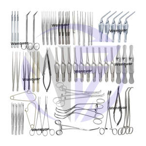 Juego de Instrumentos Profesionales para Cirugía Vascular Wenquar de 62 Piezas para Cirugía Vascular Mayor, Herramientas Manuales Más Vendidas para Hospitales - Product Image 5