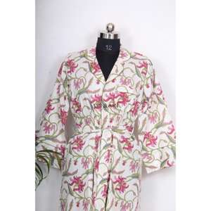 Vestido Midi de Punto 100% Algodón Puro con Cuello en V, Ecológico, con Botones, Lavable a Máquina, Manga Larga, Casual, Ajustable, Clásico - Product Image 4