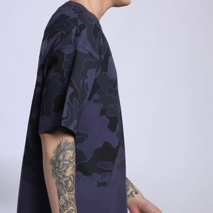 T-shirt à col rond pour homme, t-shirt en coton, streetwear pour homme, t-shirts oversize, faible MOQ, dernier style, t-shirts en coton pour homme - Product Image 6