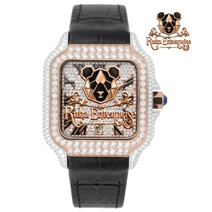 Reloj Deportivo para Hombre con Correa de Superficie Esculpida, Marcadores de Esfera Distintivos y Caja Protectora Curva - Product Image 1