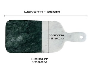 Planche à découper moderne en marbre pour cuisine urbaine, alliant utilité pratique et design élégant en pierre - Product Image 6