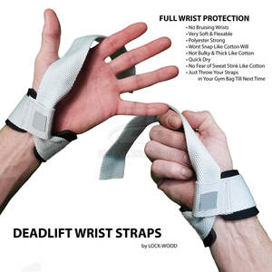 Correas de Levantamiento de Pesas de Nuevo Diseño 2026, de Buena Calidad, para Gimnasio, Fitness y Culturismo - Product Image 4