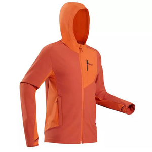 เสื้อแจ็คเก็ตผู้ชายแบบ Softshell ลายผ้าใบกันน้ำ ระบายอากาศ กันลม เหมาะสำหรับเดินป่า ตั้งแคมป์ กิจกรรมกลางแจ้ง และกีฬาฤดูหนาว - Product Image 3