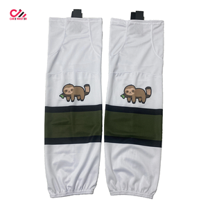 New Best Quality Ice Hockey Sportswear Outdoor Training <b>Socks</b> for Men and Custom Logo Sublimation Printing <b>Socks</b> Sports Wear - Product Image 5