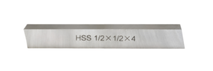 Lot de 5 fraises carrées HSS (M2) 1/2'' x 1/2'' x 4'' pour machine à fraiser, tour et usine de fraisage - Product Image 3