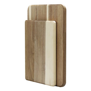 Tabla de cortar rectangular de acacia con veta de grano, varios tamaños, para restaurantes, cocinas, HORECA, Vietnam - Product Image 3