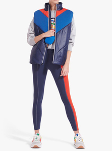 Dernier modèle Gilet matelassé sans manches pour femme, multicolore, léger, color block, de luxe - Product Image 6