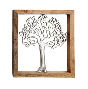 Sculptures d'arbres décoratives en aluminium avec un matériau robuste, une finition lisse et un charme durable pour la décoration intérieure. - Product Image 5