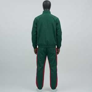 Unisex <b>Mens</b> Retro Athletic Warm Up Suit Full Zip <b>Track</b> <b>Jacket</b> and Tapered Performance Pants Vintage Inspired Sportswear Set - Product Image 6