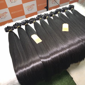 Extensions de cheveux à trame unique 100% paquets de cheveux humains naturels qualité de luxe en gros cheveux vierges Remy soyeux droits - Product Image 1