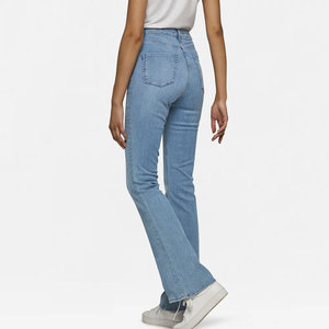 Pantalones de mezclilla para mujer de alta calidad, fabricados en fábrica, venta al por mayor, precio razonable. - Product Image 5