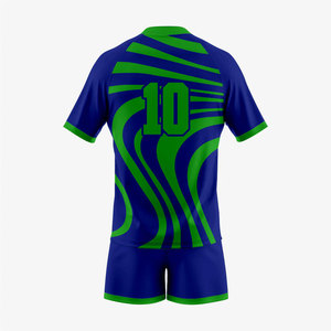 Uniforme de Rugby Deportivo 100% Poliéster, Secado Rápido, Impresión por Sublimación, Personalizado, Unisex - Product Image 6