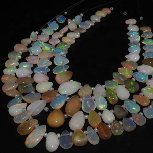 Lágrimas de ópalo etíope, fuego llamativo múltiple suave para la fabricación de joyas, precio al por mayor - Product Image 3