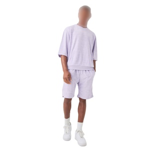 Ropa deportiva de verano personalizada de alta calidad para hombres, equipo de entrenamiento atlético, traje de entrenamiento al aire libre Premium bordado de talla grande impreso - Product Image 1