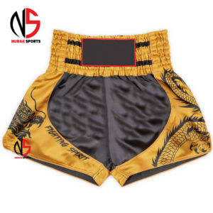 Pantalones Cortos de Muay Thai para Hombre, Diseño Personalizado de Alta Calidad, Impresos y Bordados, para Deportes de Combate, para Niños - Product Image 2