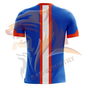 เสื้อฟุตบอลแบบซับลิเมชั่นสั่งทำพิเศษ แห้งเร็ว ผลิตจากวัสดุโพลีเอสเตอร์ ราคาขายส่ง - Product Image 2
