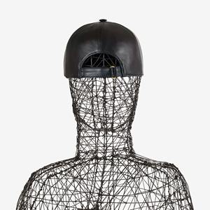 Nuevo Boina de Cuero Genuino Negro Unisex, Gorra Newsboy de 8 Paneles para Hombre y Mujer, Sombrero Baker Boy Vintage Suave con Visera - Product Image 3